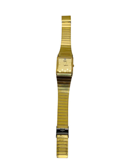 Vintage Pulsar by Seiko Y100-5859 Quartz Gold Tone Men's Watch
