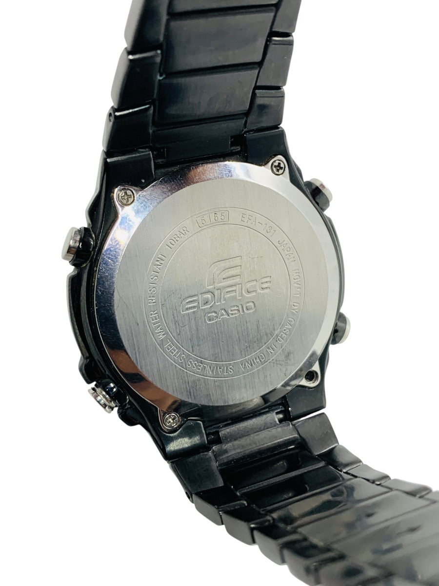 Casio Edifice 5165 EFA-131 Stainless Steel Sports Watch Mens (Read)