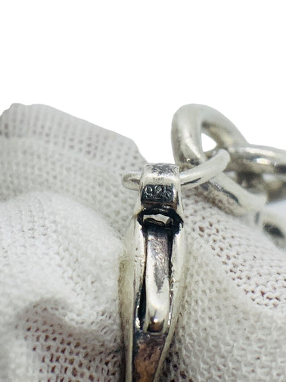 Tiffany & Co 1837 Padlock Rolo Chain Bracelet In Sterling Silver 7"