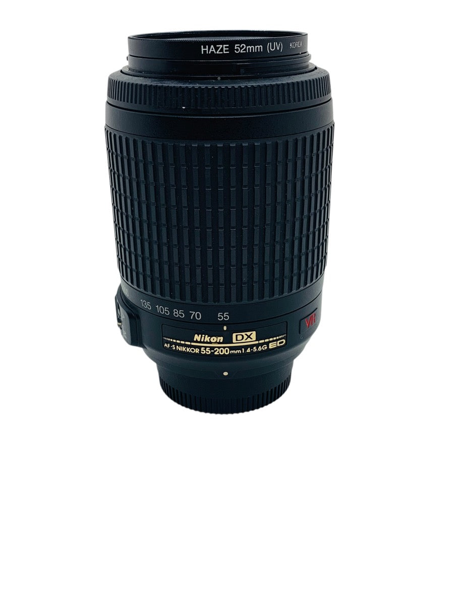 Nikon DX AF-S Nikkor 55-200mm 1.4-5.6G ED Lens w/ 52mm Filter