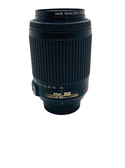 Nikon DX AF-S Nikkor 55-200mm 1.4-5.6G ED Lens w/ 52mm Filter