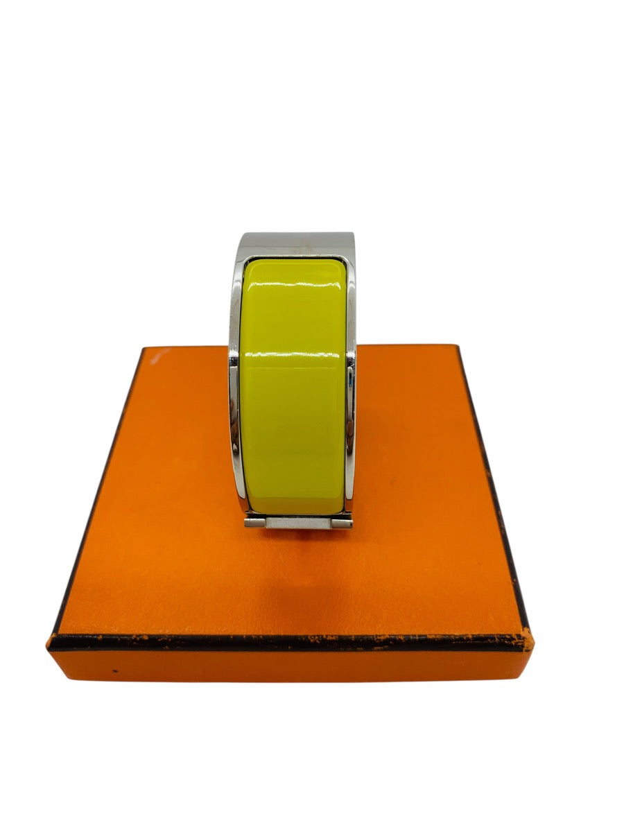Hermes H Clic Clac Enamel Bracelet 64.8g 7.5in Wrist Size
