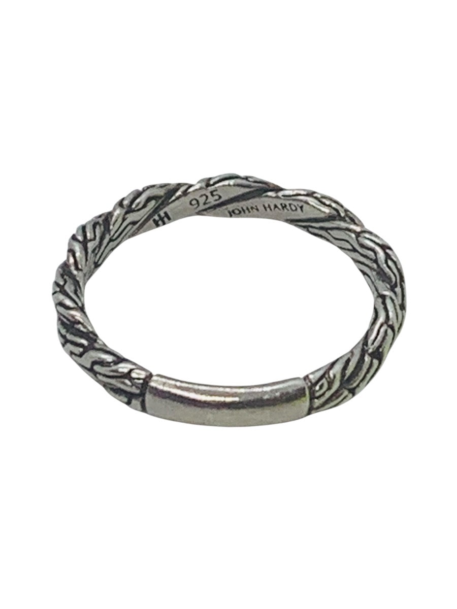 John Hardy Sterling Silver Classic Chain Twisted Ring Size 7| 2.2 Gr