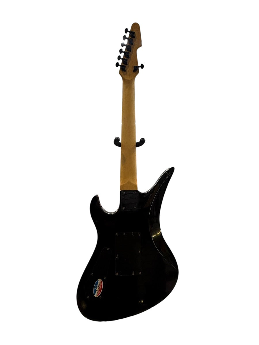 Schecter Guitar A-7+ Diamond Series Black Solid Body Electric Guitar 1999