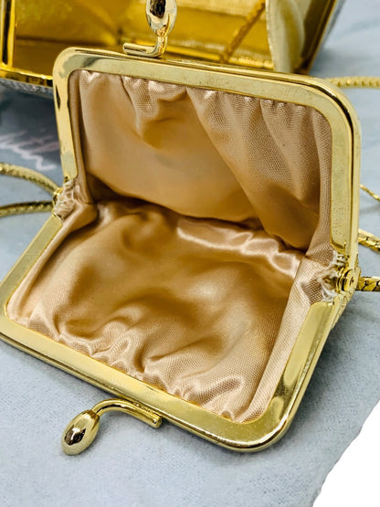 Judith Leiber Swarvoski Crystal Shoulder Bag with Dustbag & Mirror
