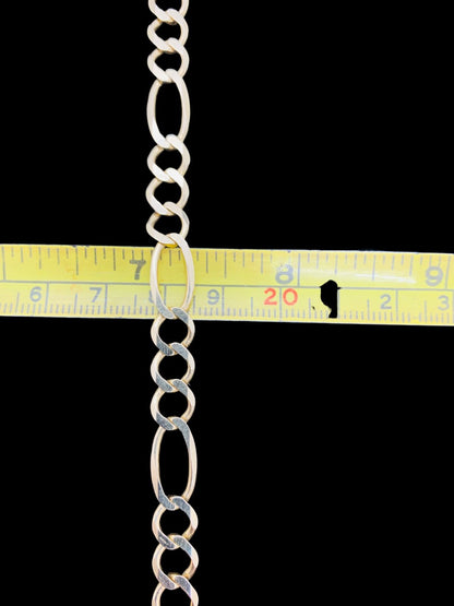 14K Yellow Gold Figaro Chain | Size 26 | 31g