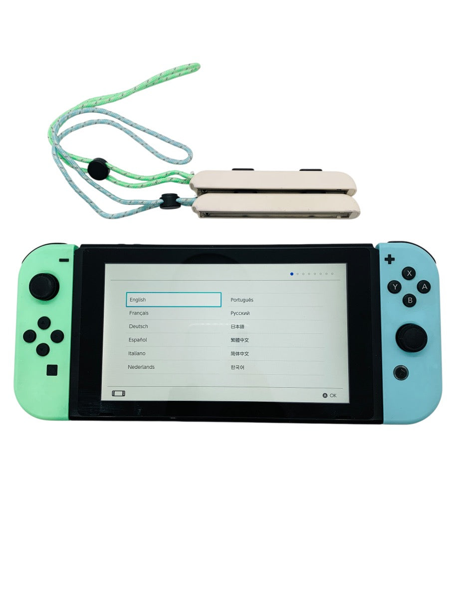 Nintendo Switch Animal Crossing Edition 32GB with Joy-Cons & Straps