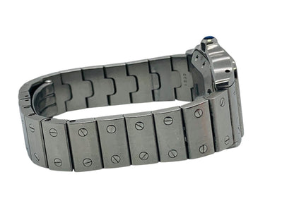 Cartier Santos Galbee 2423 Stainless Steel Automatic Silver Roman Dial 24mm