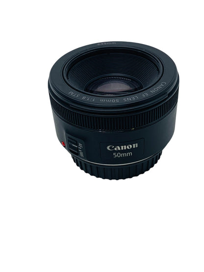 Canon EF Lens 50mm 1:1.8 STM Lens (.35m/1.1ft)