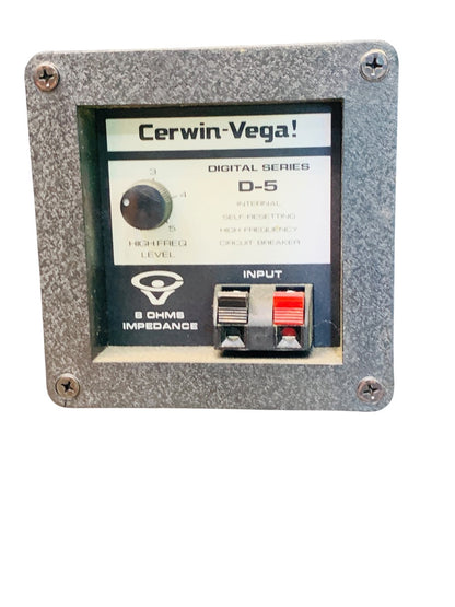 Vintage Cerwin-Vega XD5 Speakers - Wired - 2 Pack