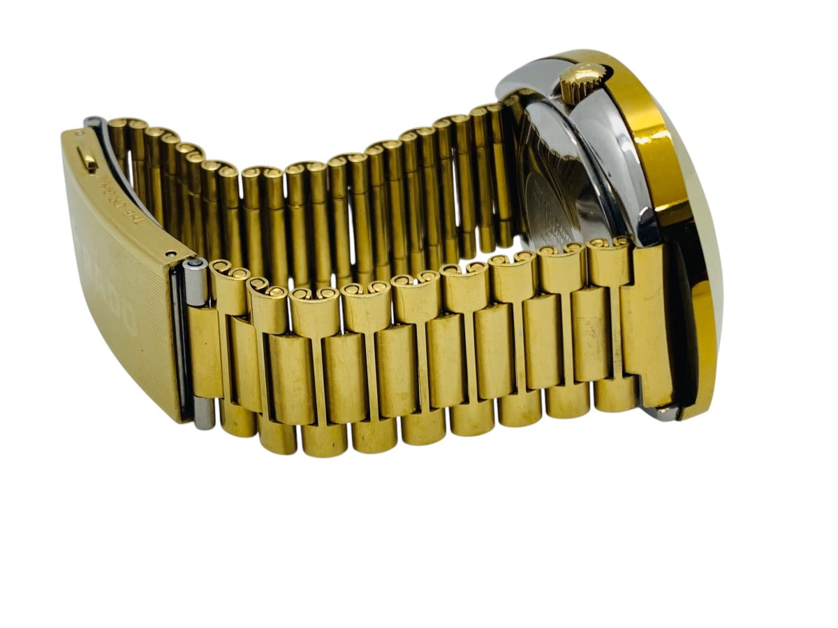 Rado Diastar Gold-Tone 648.0413.3 Automatic Men's Watch Black Dial