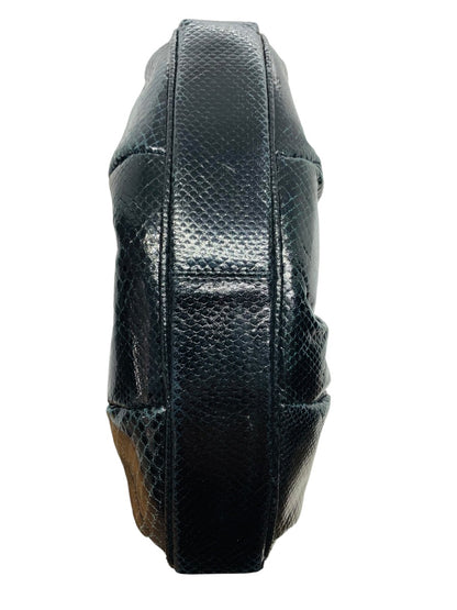 Judith Leiber Snakeskin Clutch/Shoulder Bag with dustbag & box