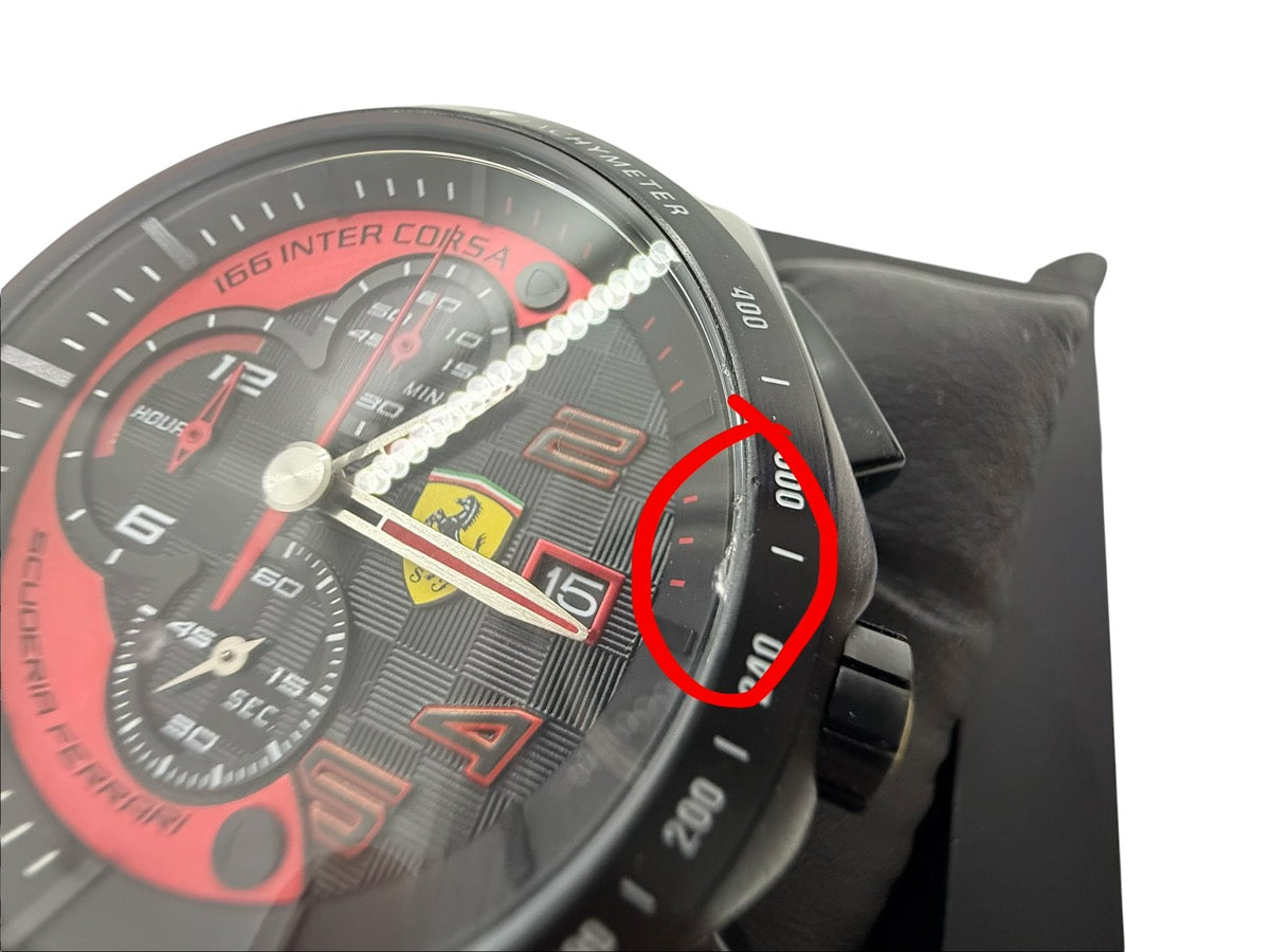Scuderia Premium Model Ferrari Watch Race Day 166 Inter Corsa