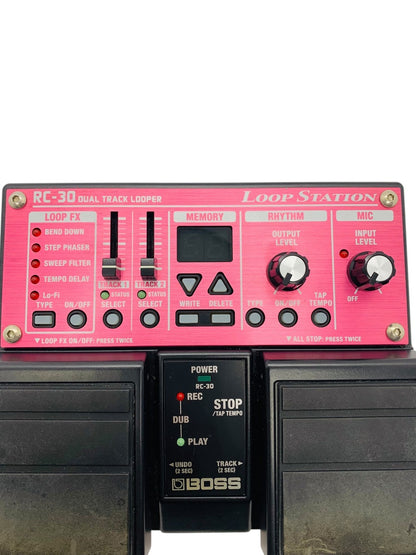 Boss RC-30 Loop Station Looper Guitar Effects Pedal