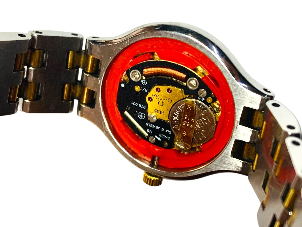 Omega De Ville Quartz Lady's Watch 18k S.Steel 23mm 2-Tone 4260.13.00 81LC450