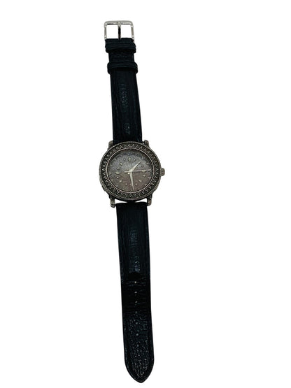 Vintage John Hardy Oxidized Sterling Silver Swiss Men's Watch (4874)