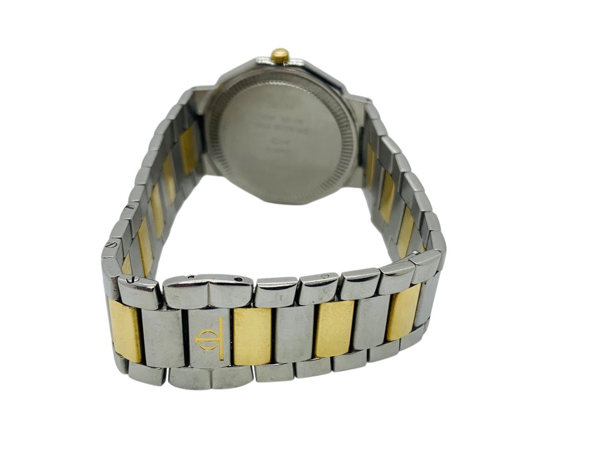 Baume & Mercier Riviera 5131.050 18k Gold/SS Diamond Bezel Swiss Quartz Watch