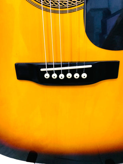 Rogue RA-090 Deadnought Acoustic Guitar Sunset