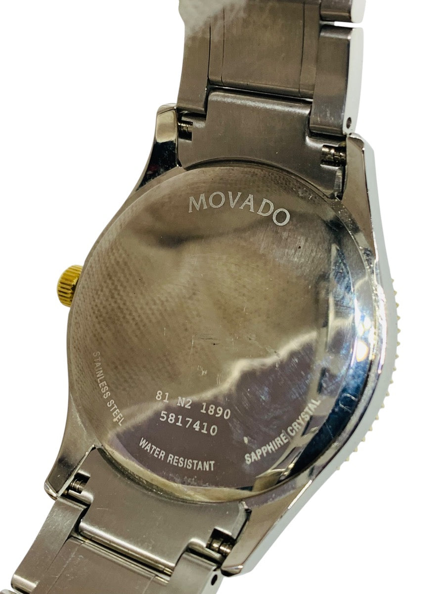 Movado Gentry Sport 36mm Watch 81 N2 1890 Wristwatch Two Tone Men’s Watch