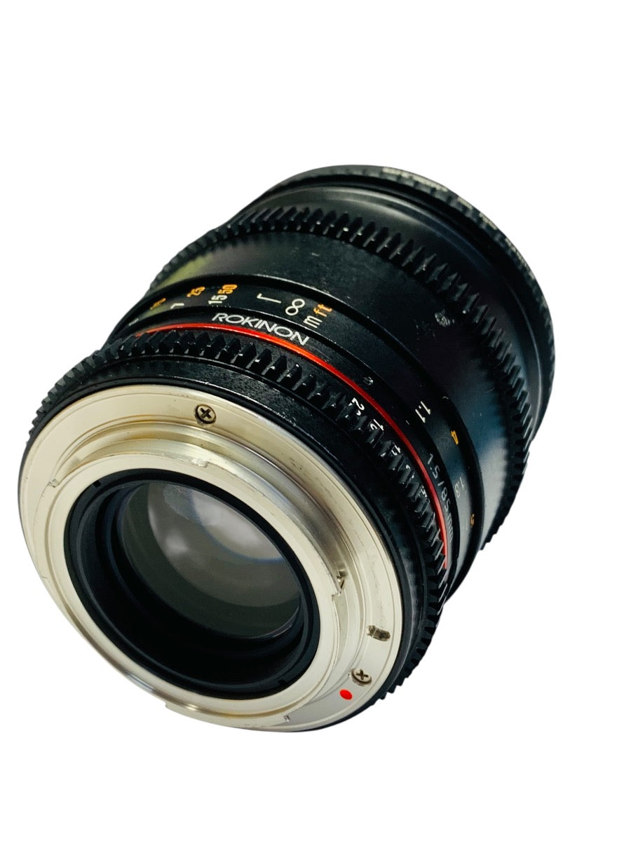 Rokinon 1.5/85mm Cinema Lens T1.5 AS IF UMC II Lens w/ Filter