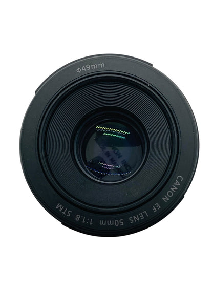 Canon EF Lens 50mm 1:1.8 STM Lens (.35m/1.1ft)