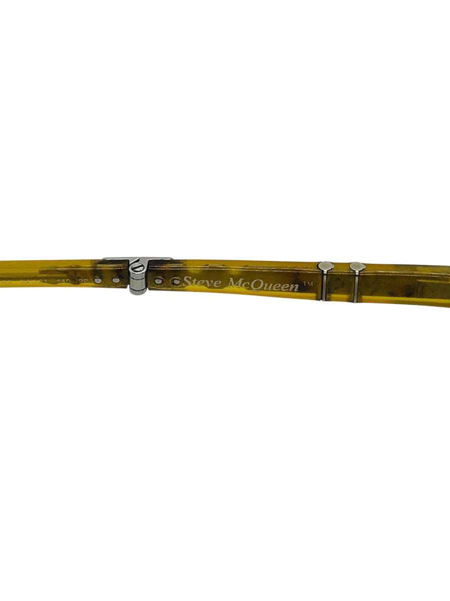 Persol Steve Mcqueen Yellow Polarized Sunglasses Folding 54□21 140