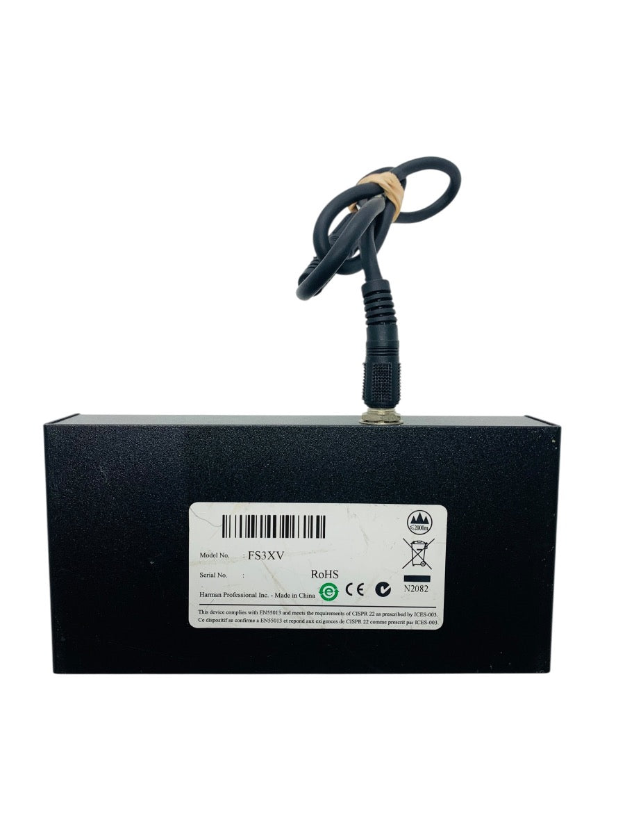 DigiTech FS3X 3 Button Foot Switch Black w/ 1/4" TS Instrument Cable