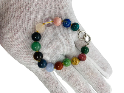 Tiffany & Co Paloma Picasso Multi Gemstone Bracelet 7" Length | 10mm