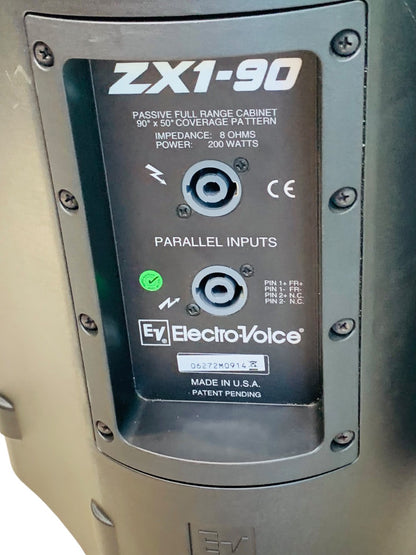 EV Electro Voice ZX1-90 Wired Speakers