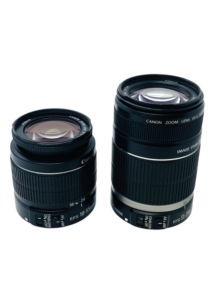 Canon EOS Rebel SL1 Digial Camera w/ Canon EF-S 55-250mm &18-55mm Lens