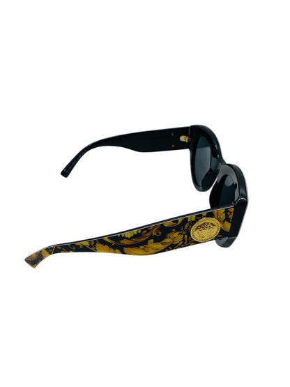 Versace Baroque Yellow |Black Floral Lady's Sungless Mod. 4353 5283/87 | 51-26 140