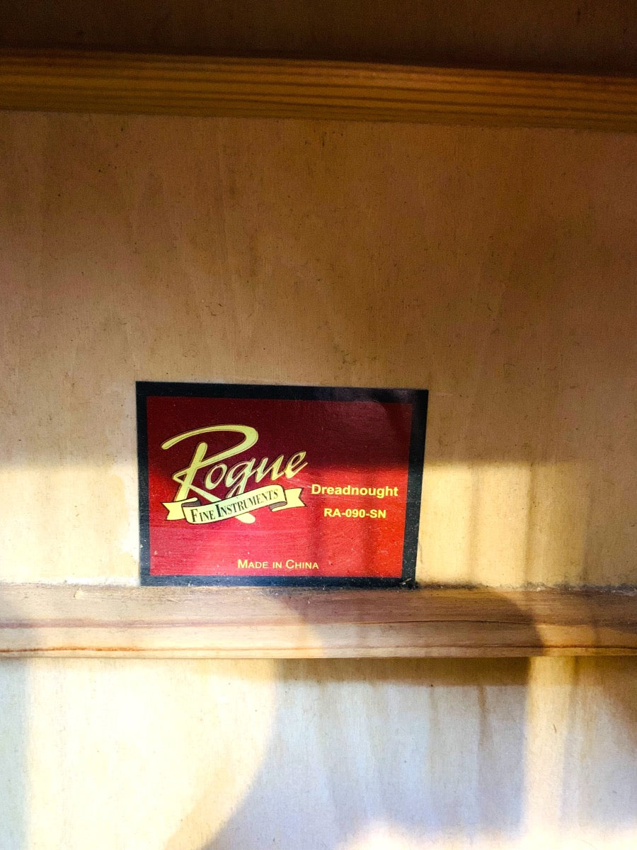 Rogue RA-090 Deadnought Acoustic Guitar Sunset