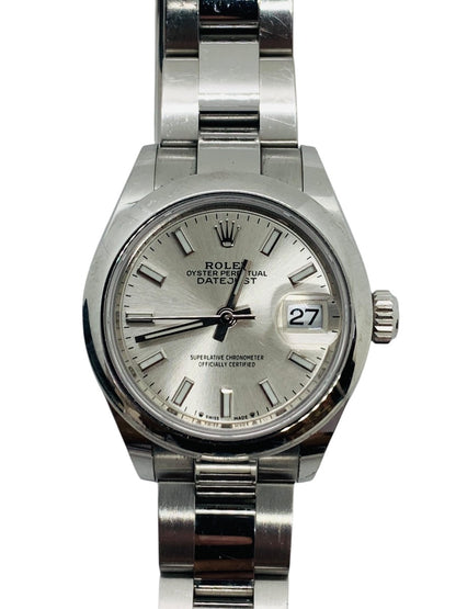 Rolex Datejust 28mm Ladies 279160 Stainless Steel Automatic Watch Silver