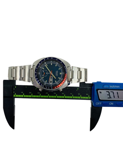 Seiko Sports 6139-6005 Automatic Chronograph Pepsi Bezel Men's Watch