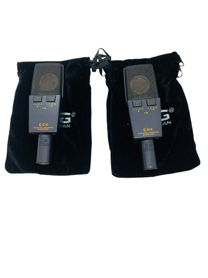 AKG C414 XLII XL2 ST Condenser Microphone Live/Studio Mic (Stereo Matched Pair)