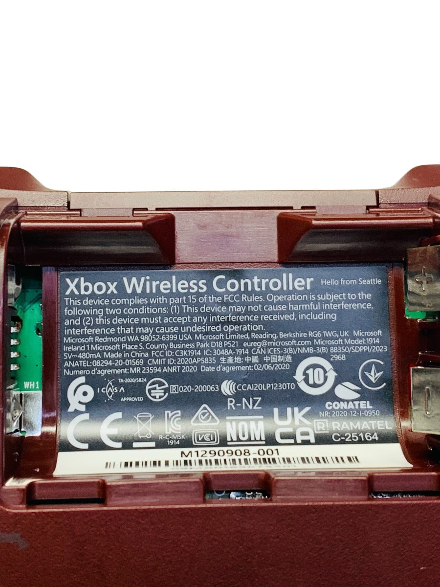 Microsoft Xbox Series X|S Wireless Controller 1914 Pulse Cipher Red