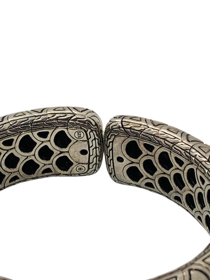 John Hardy Naga Collection Sterling Silver Flexible Cuff Bracelet 7"