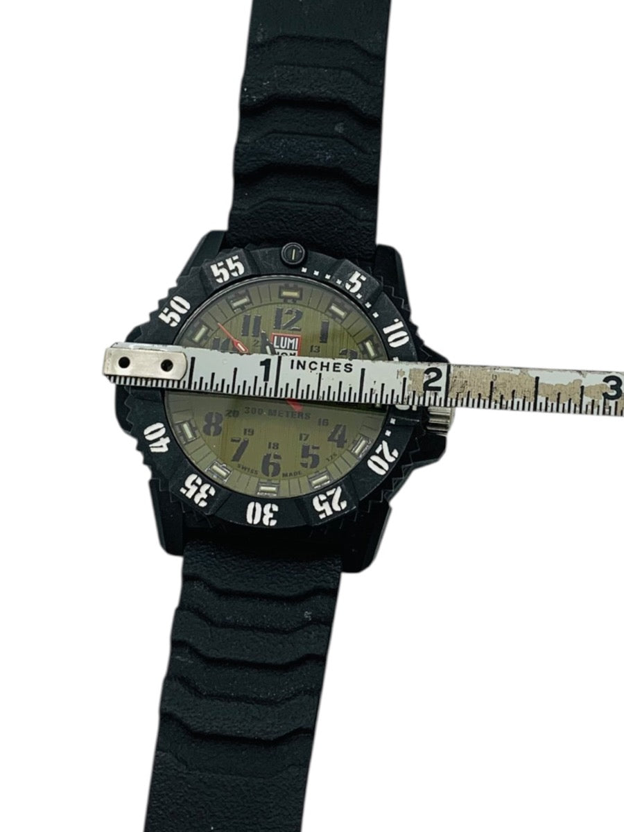 Luminox 3813 Automatic Men's Master Carbon Seal 3800 Dark Grey Strap Watch