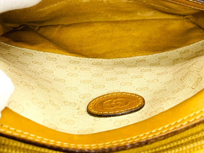 Gucci Micro GG Canvas Crossbody Shoulder Bag