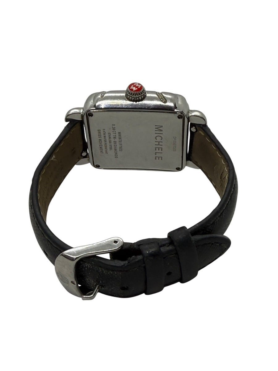 Michele Deco Safari Zebra MW06T01F7922 0.38CTW Swiss Quartz Watch