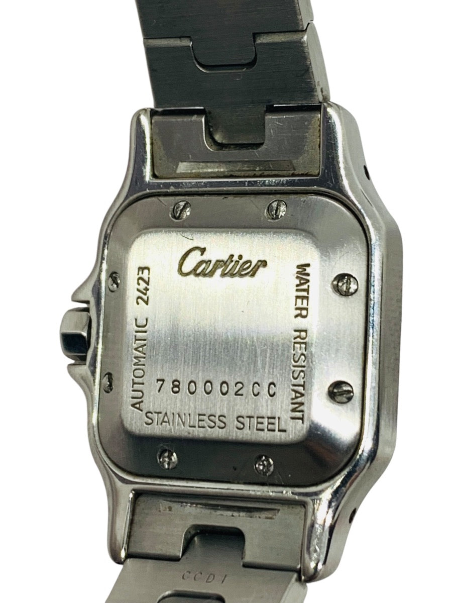 Cartier Santos Galbee 2423 Stainless Steel Automatic Silver Roman Dial 24mm