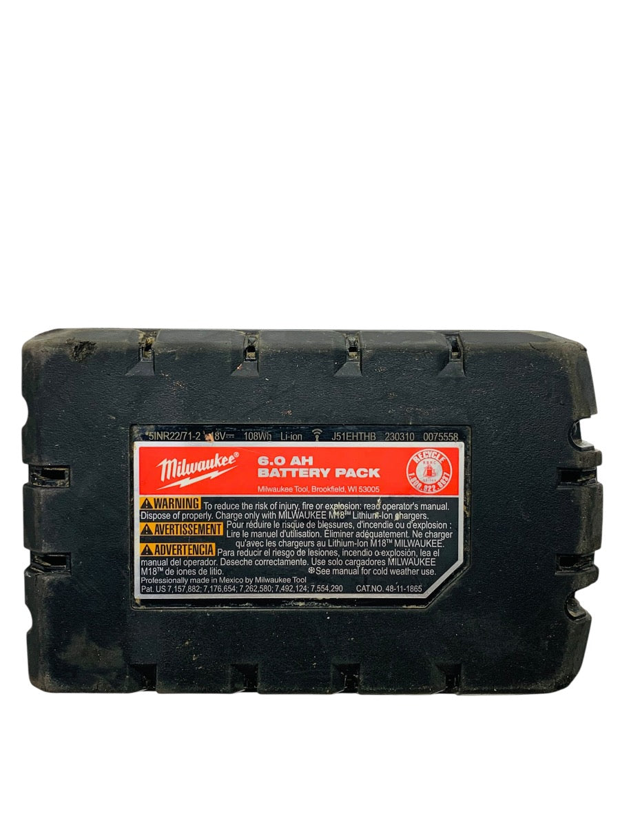 Milwaukee M18 REDLITHIUM FORGE XC6.0 18V 6.0Ah Li-Ion Battery 48-11-1861