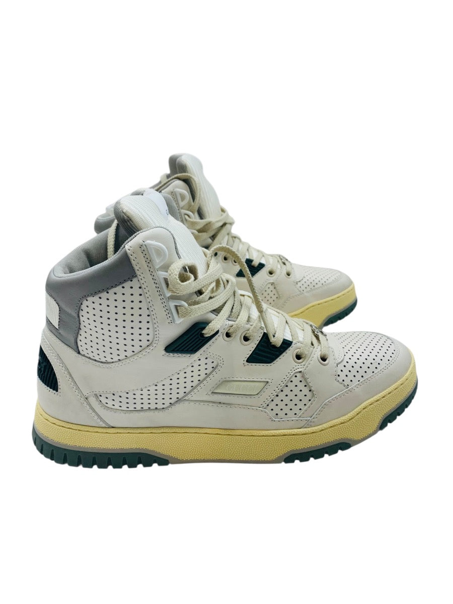 Gucci 765437 Interlocking G High-Cut Distressed Effect 401/2=7 U.S Men