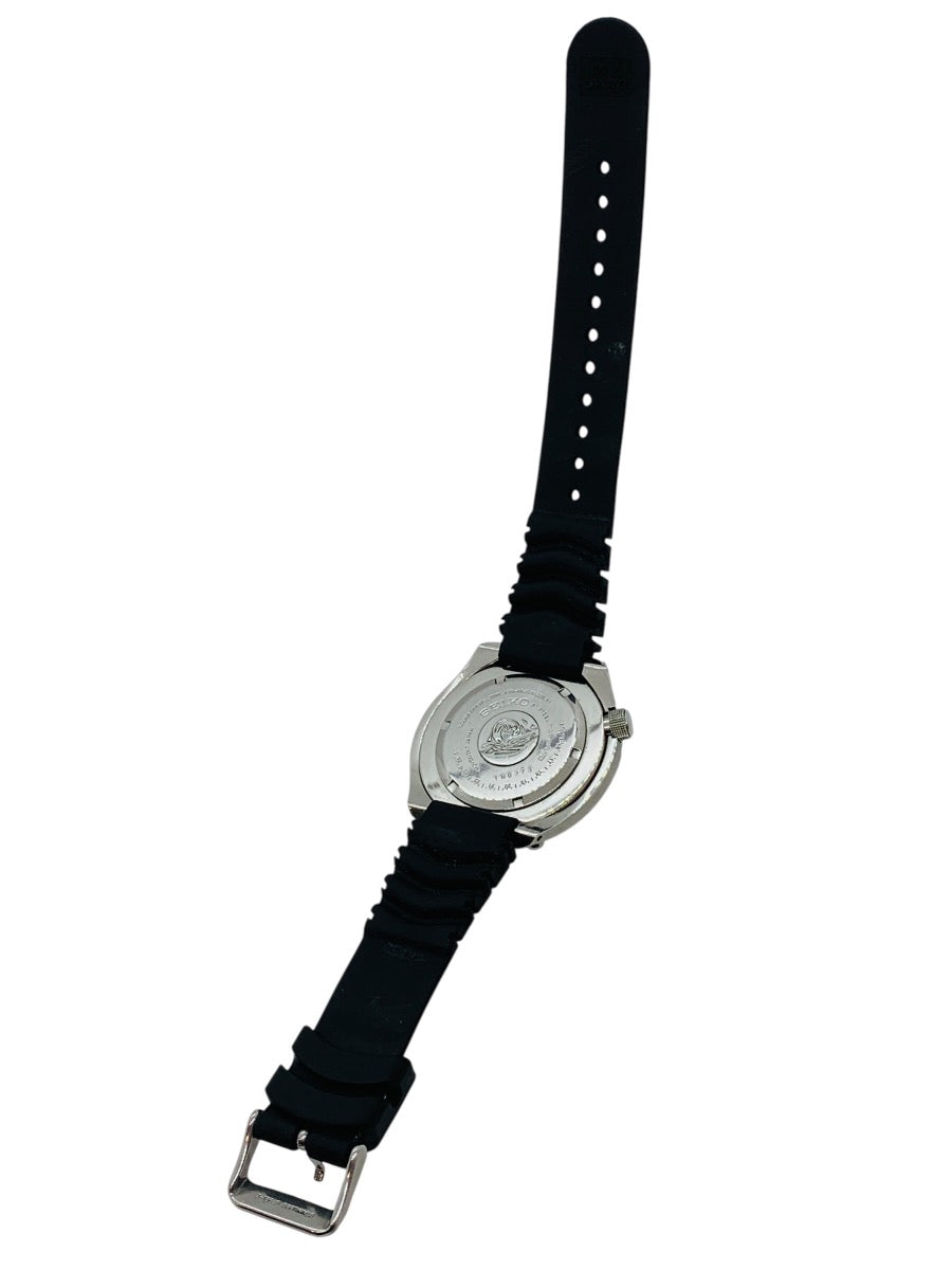 Seiko 7N36-0AF0 Quartz Watch 48mm Black Lug 23mm 7in Max Extra SS Band
