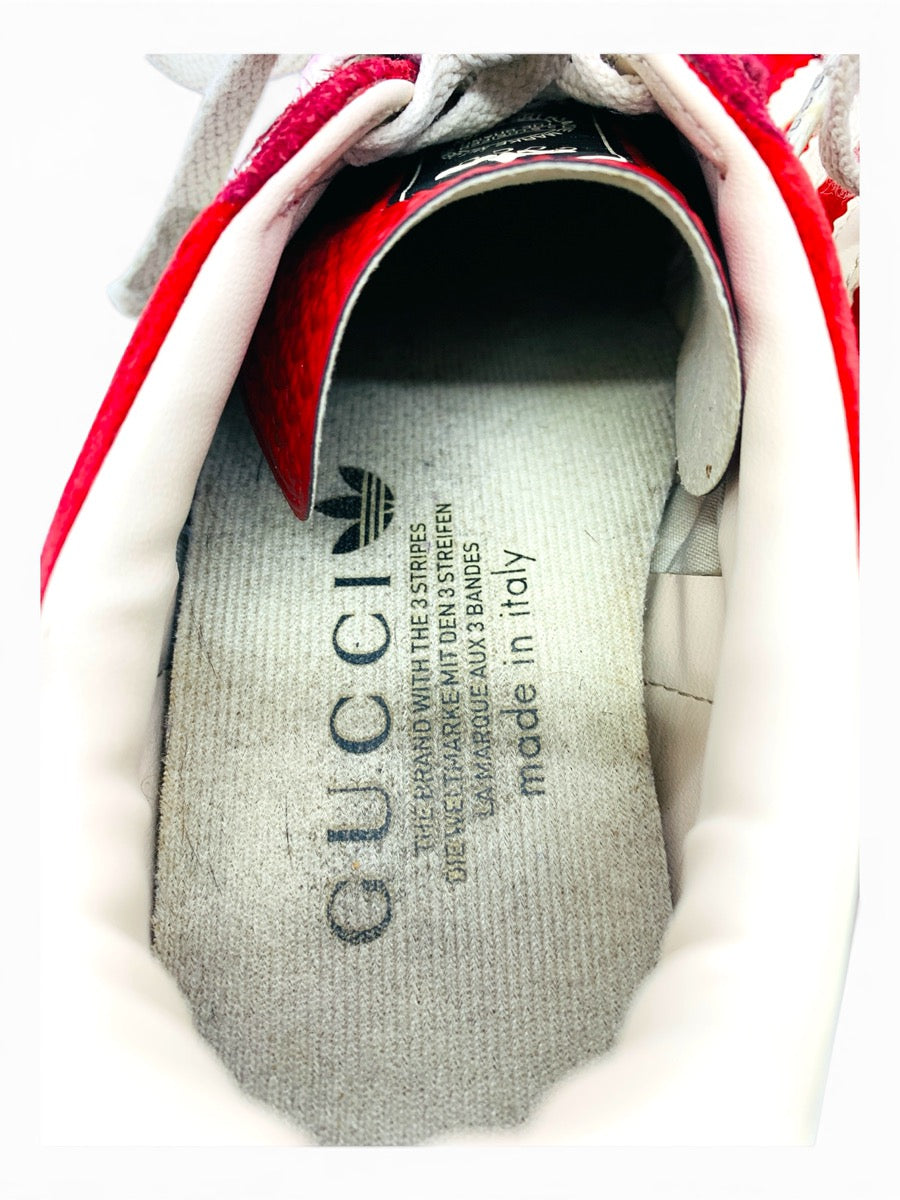 Gucci x Adidas Gazelle Men's Sneakers | US 6.5 | Red Suede