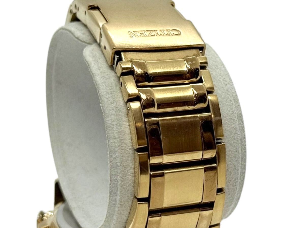 Citizen Eco Drive E650-S086728 Chronograph Watch Rose Gold
