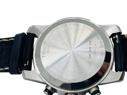 Tissot Supersport Chrono Black Dial Black Strap Men's Watch T125617A