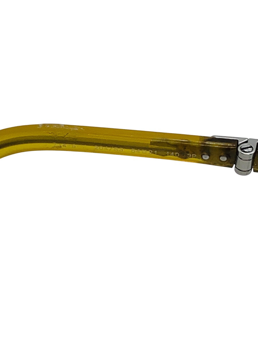 Persol Steve Mcqueen Yellow Polarized Sunglasses Folding 54□21 140