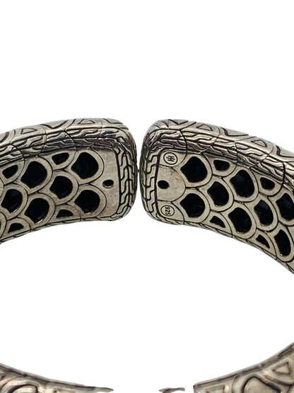 John Hardy Naga Collection Sterling Silver Flexible Cuff Bracelet 7"