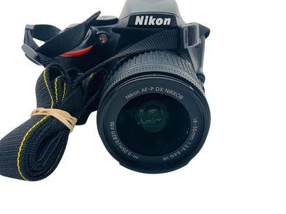 Nikon D3500 DSLR Camera w/ Nikon AF-P Nikkor 18-55mm Lens - Black